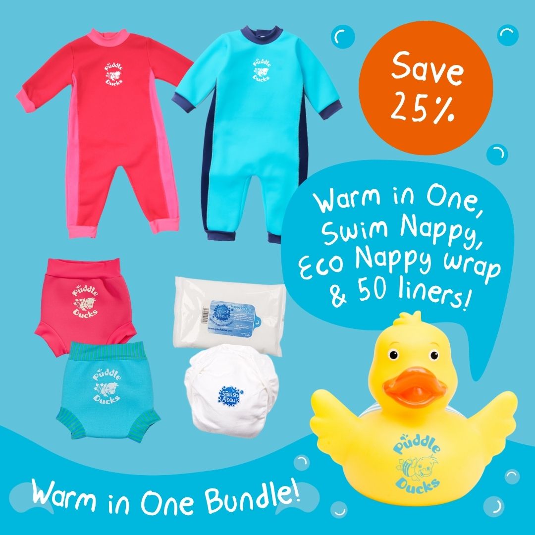 Eco-friendly Swim Nappy Wrap & 50 Liners