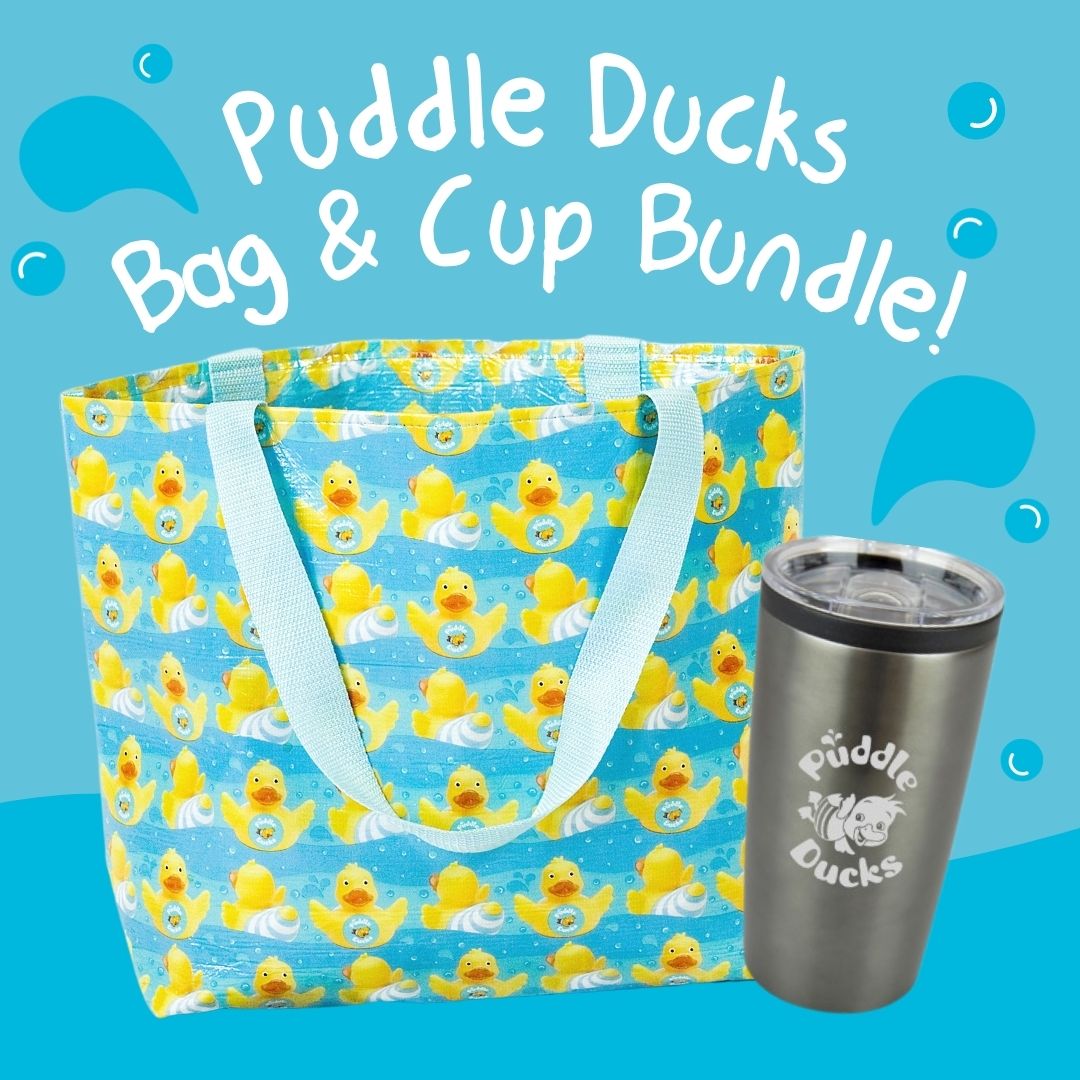 Puddle Ducks Bag & Cup Bundle