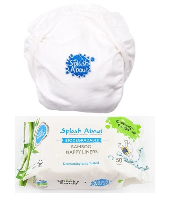 Eco-friendly Swim Nappy Wrap & 50 Liners