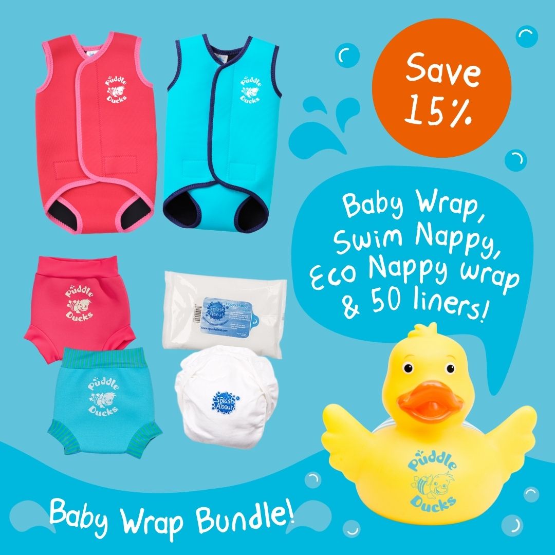 Puddle Ducks Baby Wrap Bundle