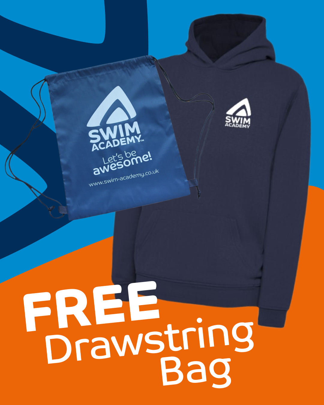 Swim Academy Kid's Hoodie