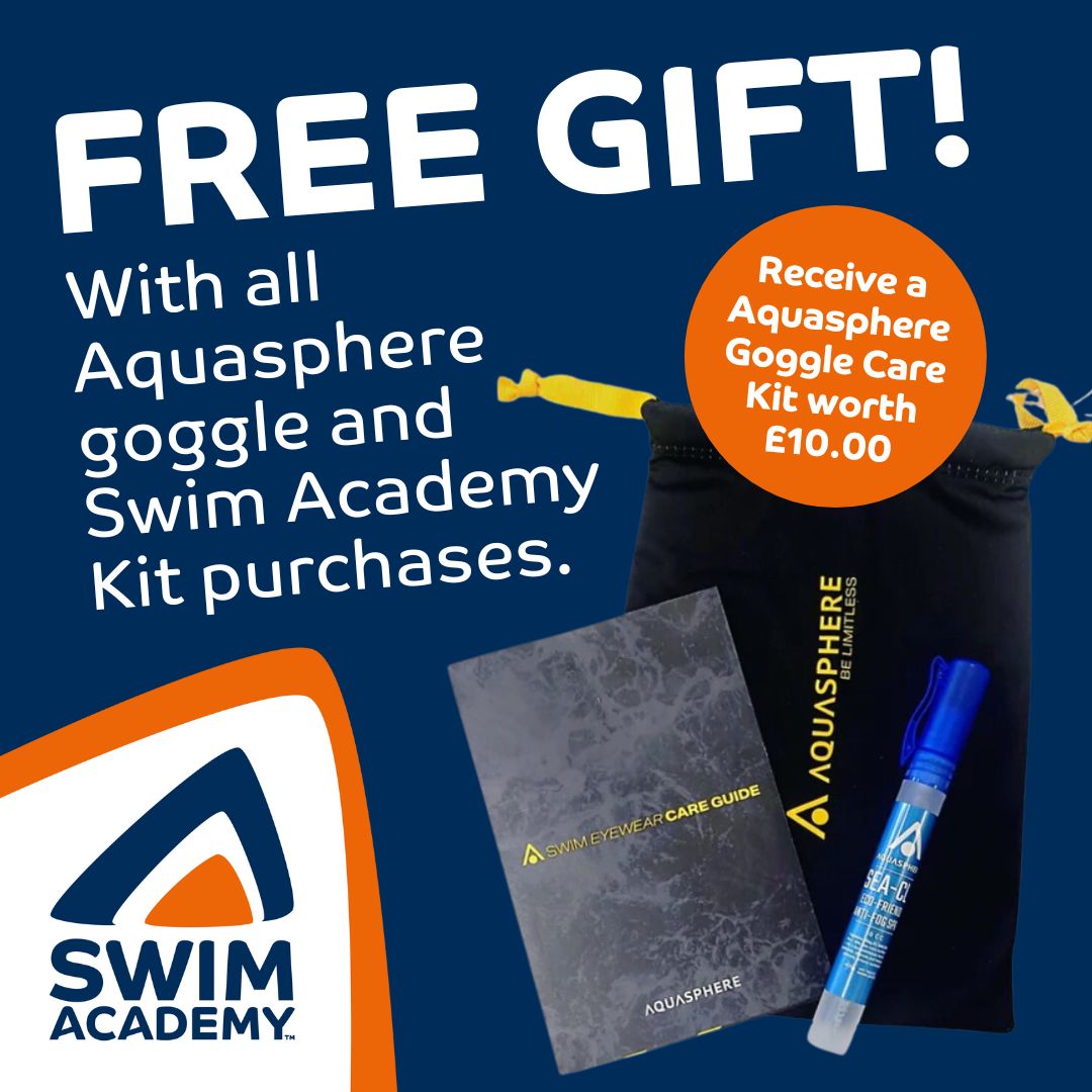 'Kayenne Jr' Swim Goggles with free Aquasphere Care Kit