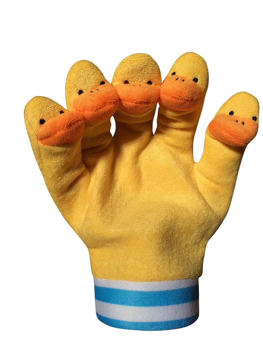 Duck Puppet Bath Mitt