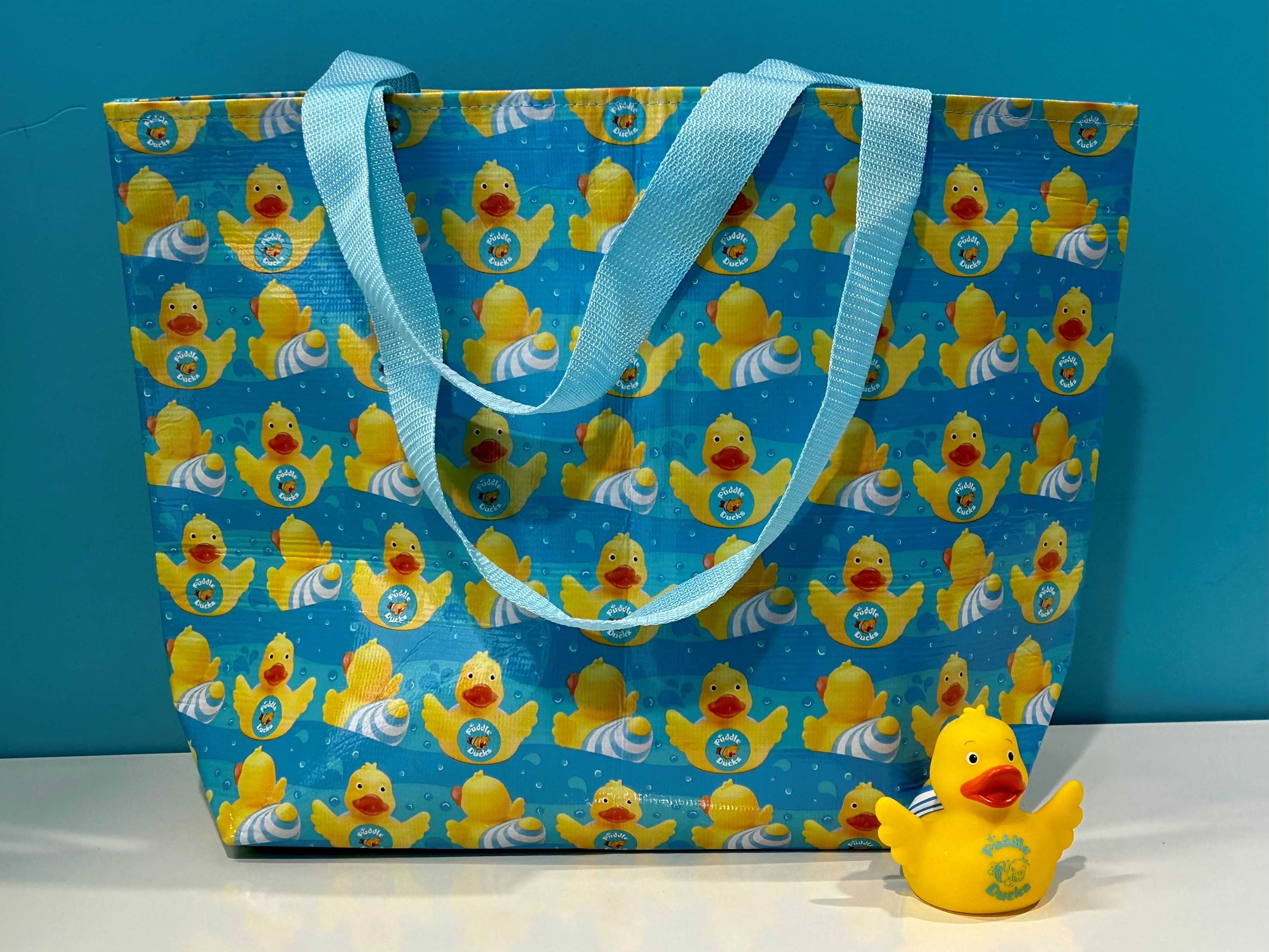 Puddle Ducks Tote Bag