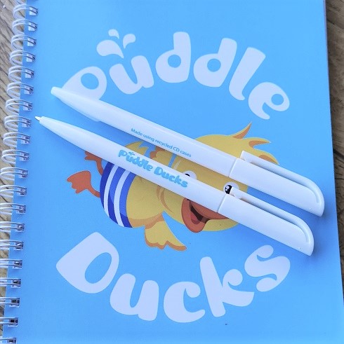Puddle Ducks Eco Event Pens x 100